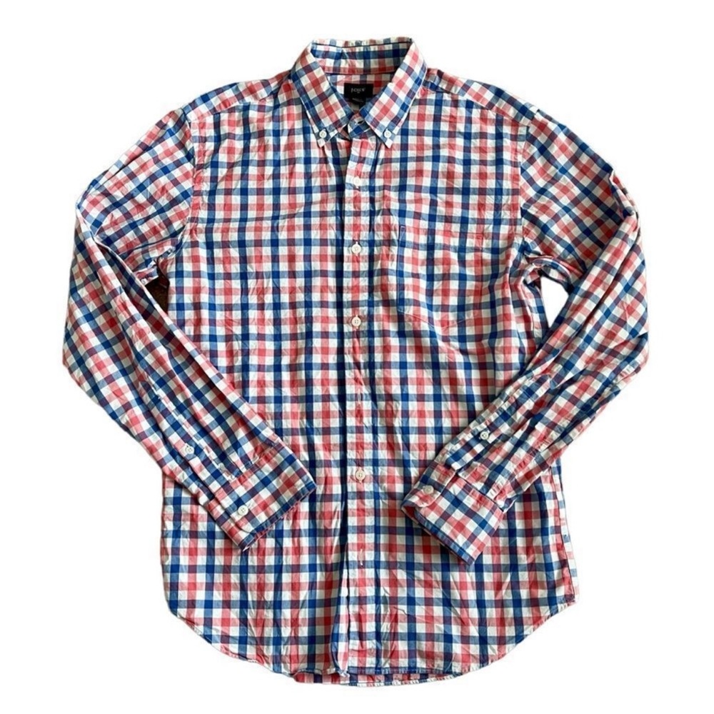 J.Crew Plaid Button Down Shirt Size Medium
